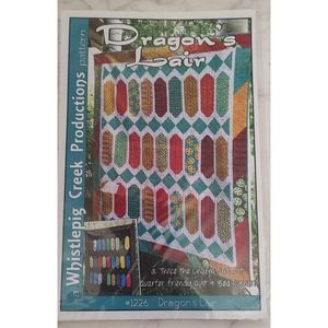 Whistlepig Creek Productions Dragons Lair Quilt Pattern Fat Quarter Pattern 382